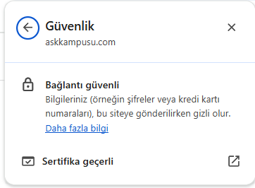 aşk kampüsü sertifika
